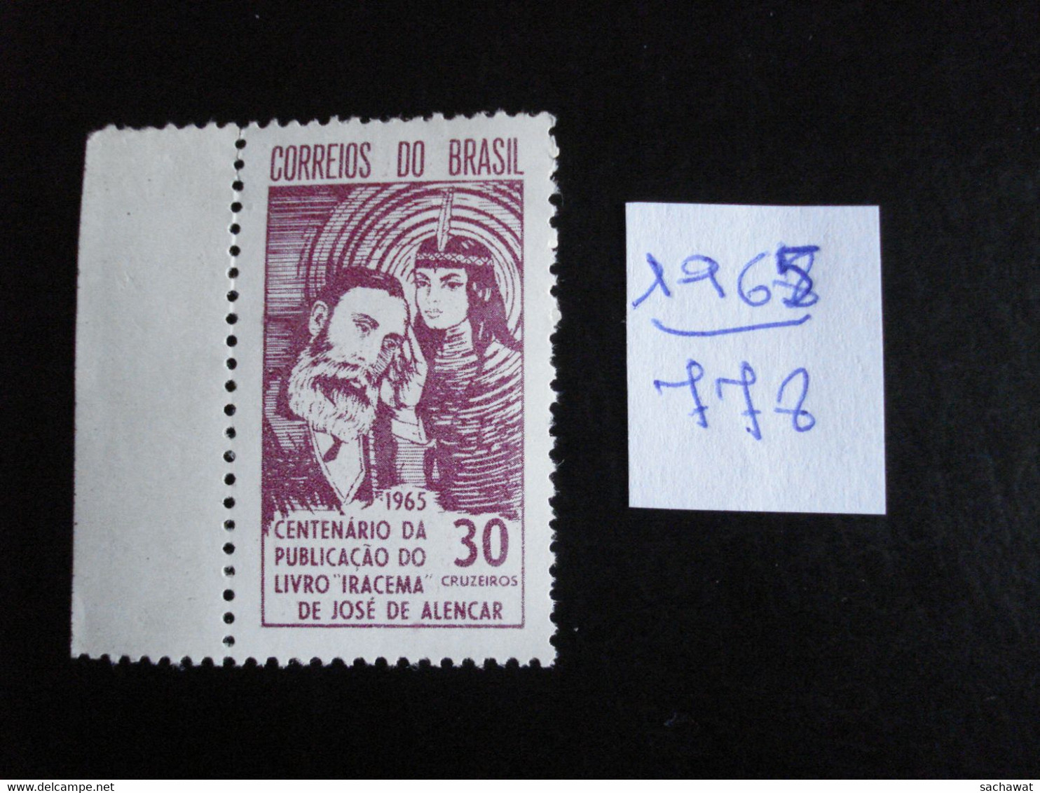 Brésil 1965 - Iracema  - Y.T. 778 - Neuf (**) Mint (MNH) Postfrisch (**) - Sonstige & Ohne Zuordnung