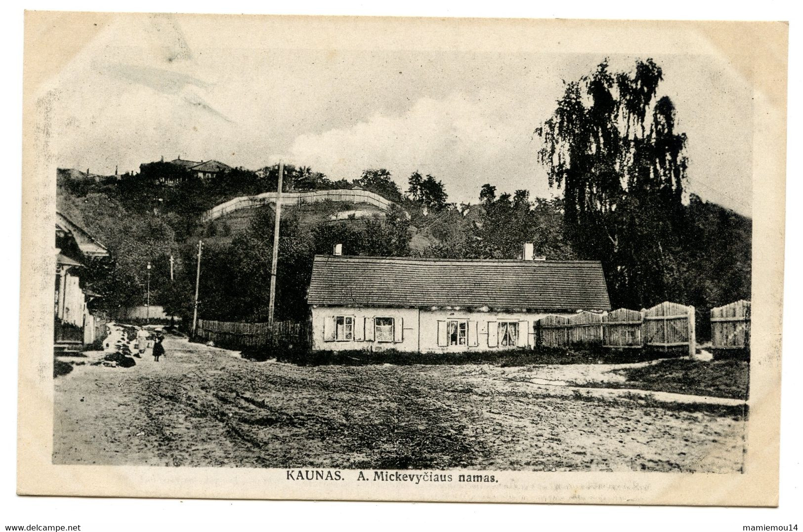 Cpa, KAUNAS. A. Mickevyelaus Namas - Lituanie  /n 304 - Lituania