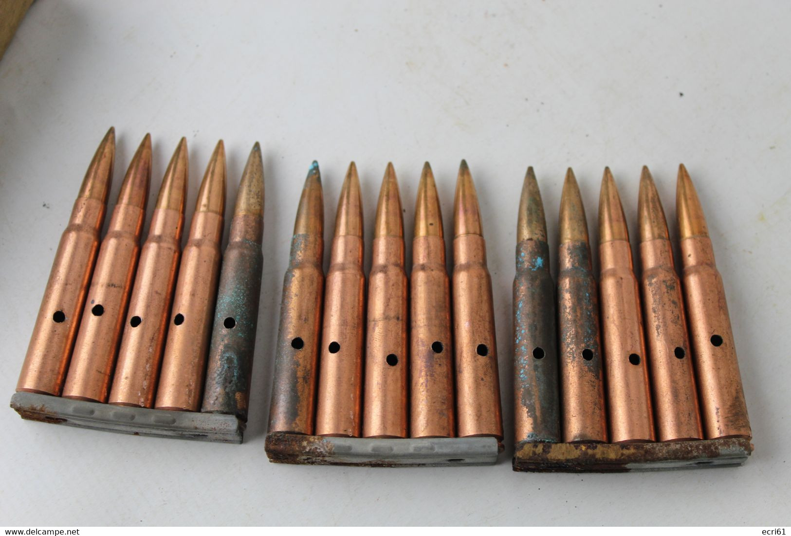 Boite De 15 Cartouches Mauser SmE 1940 - Armes Neutralisées