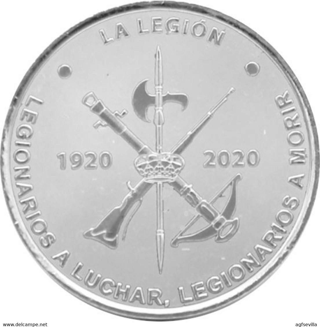 ESPAÑA. MEDALLA CENTENARIO DE LA LEGIÓN ESPAÑOLA. 2.020. NOVEDAD. ESPAGNE. SPAIN MEDAL - Professionali/Di Società