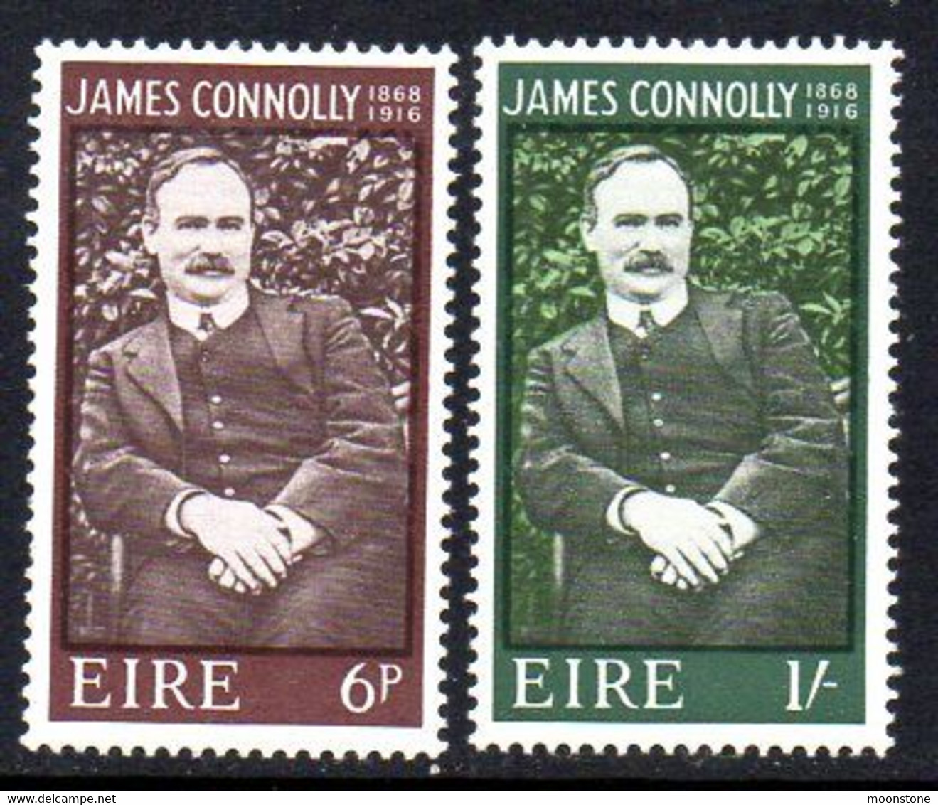 Ireland 1968 Birth Centenary Of James Connelly Set Of 2, MNH, SG 245/6 - FDC