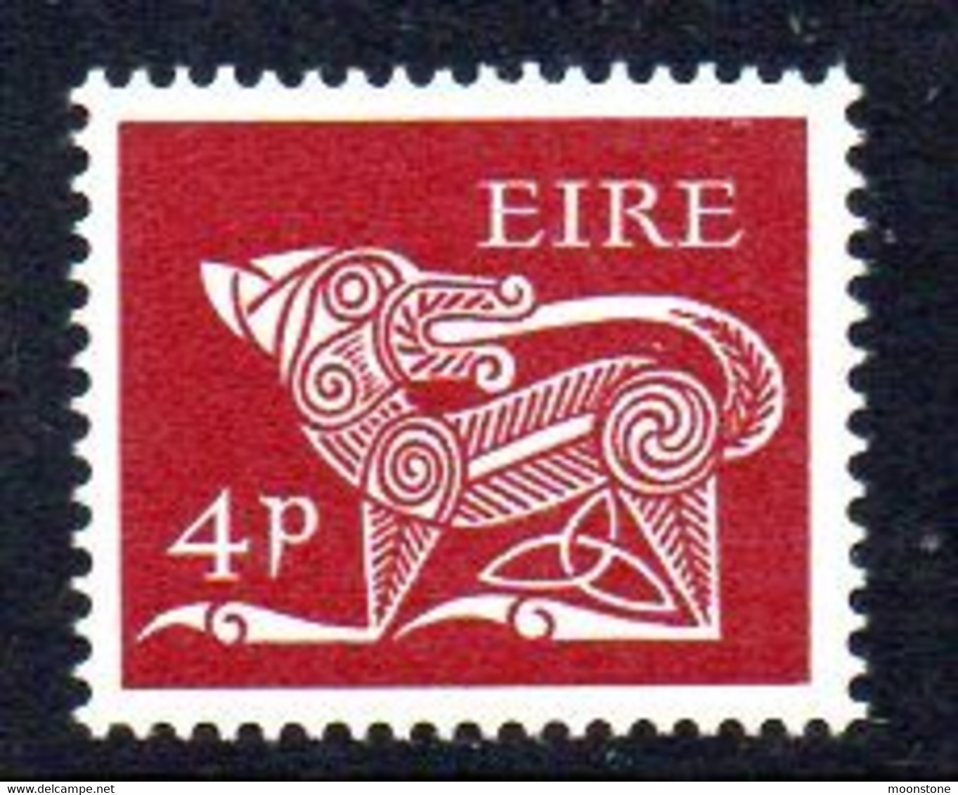 Ireland 1968-70 Sterling 'Gerl' Definitives, 4d Value, MNH, SG 251 - FDC