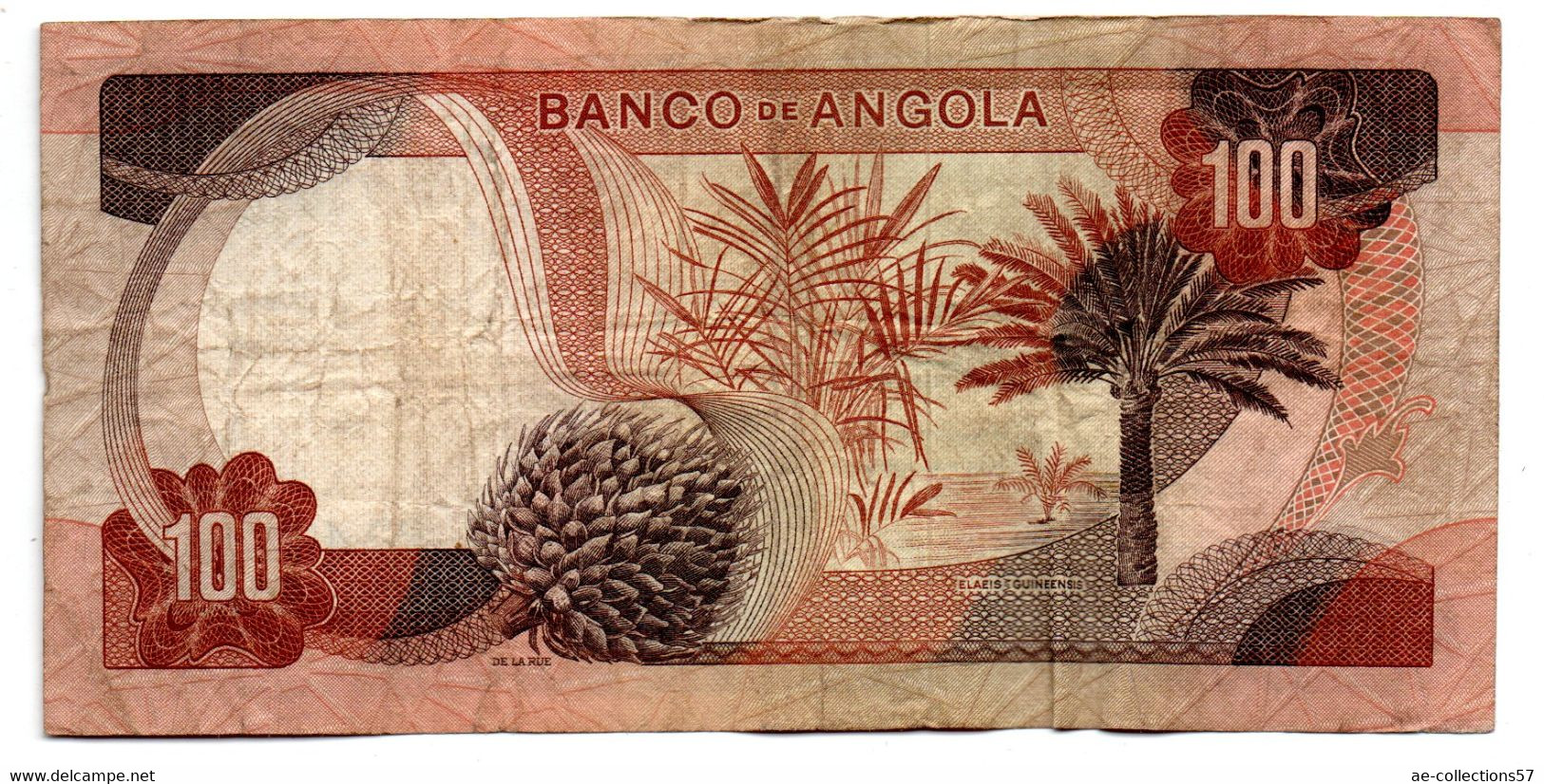 Angola  -  100 Escudos  24/11/1972   état  TB - Angola