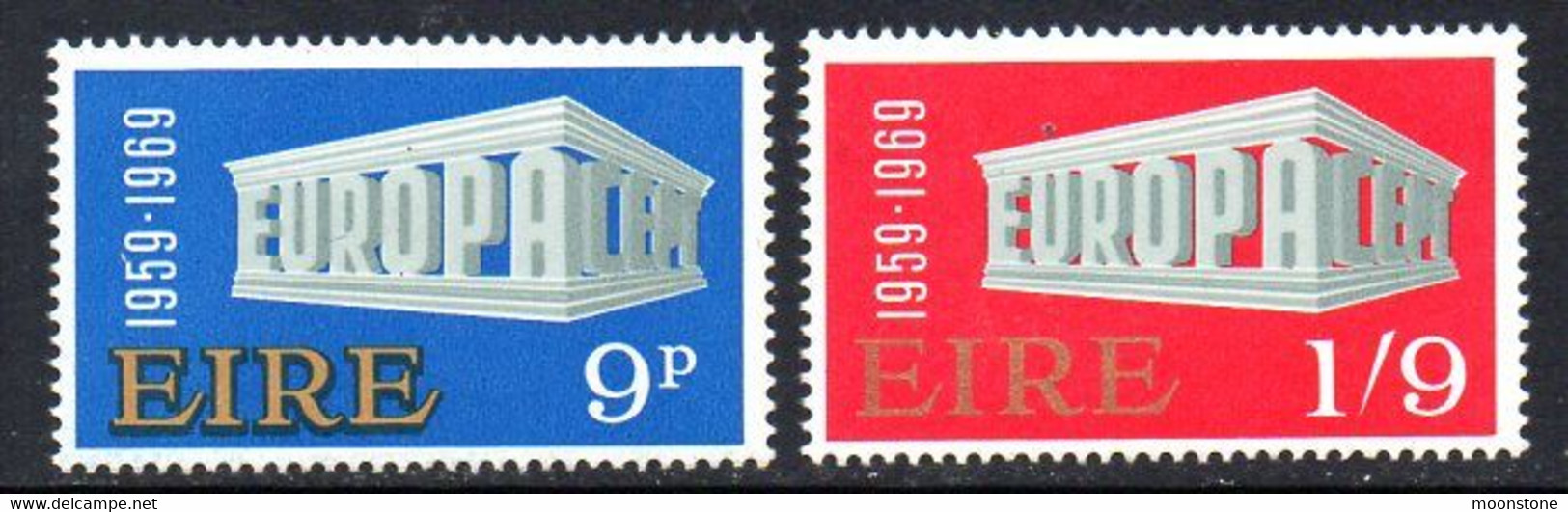 Ireland 1969 Europa Set Of 2, MNH, SG 267/8 - Gebruikt