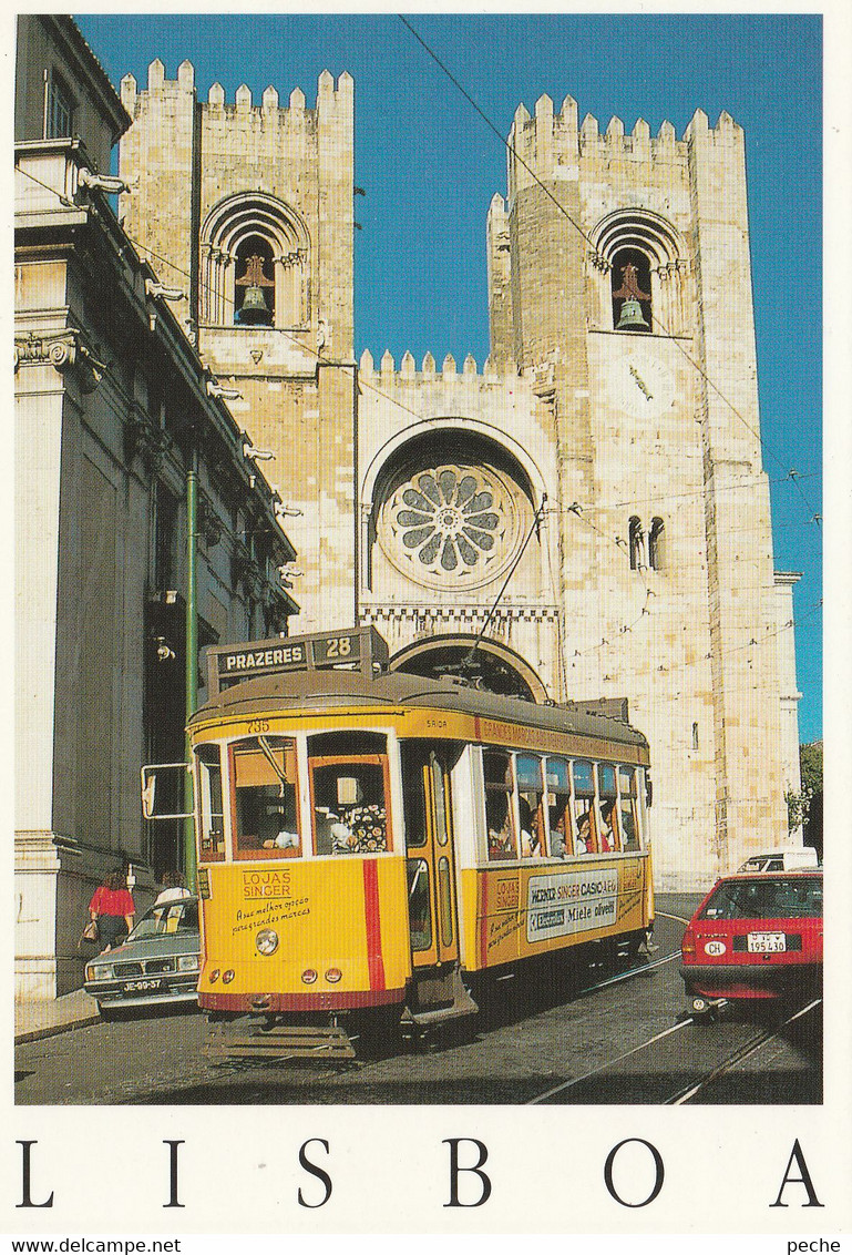 N° 9153 R -cpm Tramway De Lisbonne - Strassenbahnen