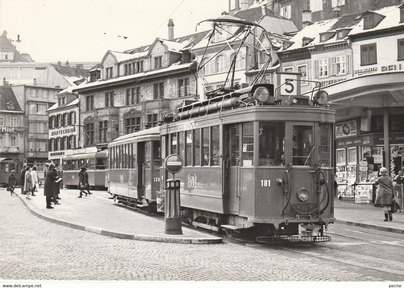 N° 9157 R -cpm Tramway Suisse à Bâle - Strassenbahnen