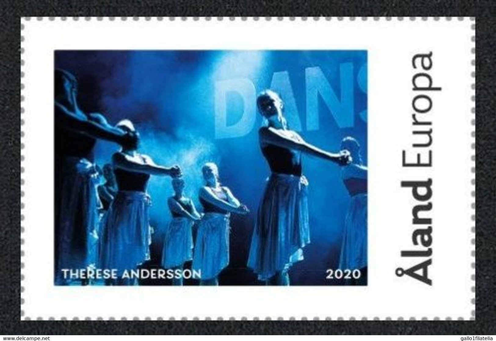 2020 - ALAND - MY STAMPS - DUNDERDANS - SCUOLA DI DANZA / DANCE SCHOOL.  MNH - Aland