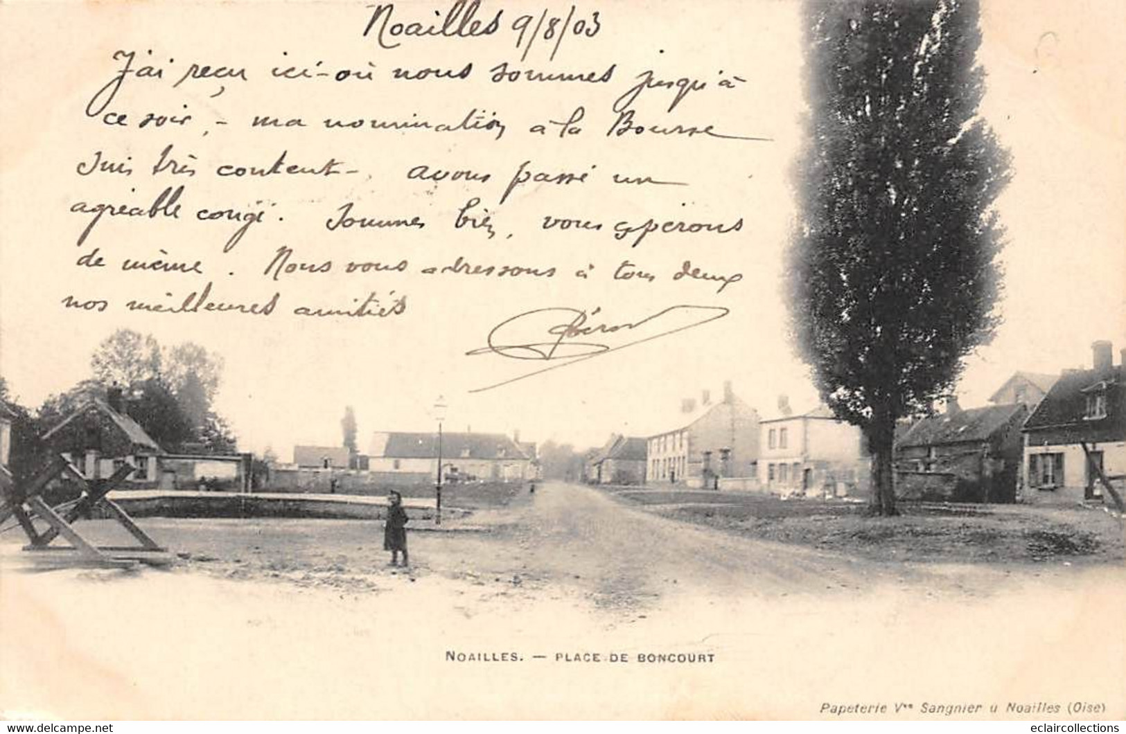 Noailles           60          Place De Boncourt      (voir Scan) - Noailles