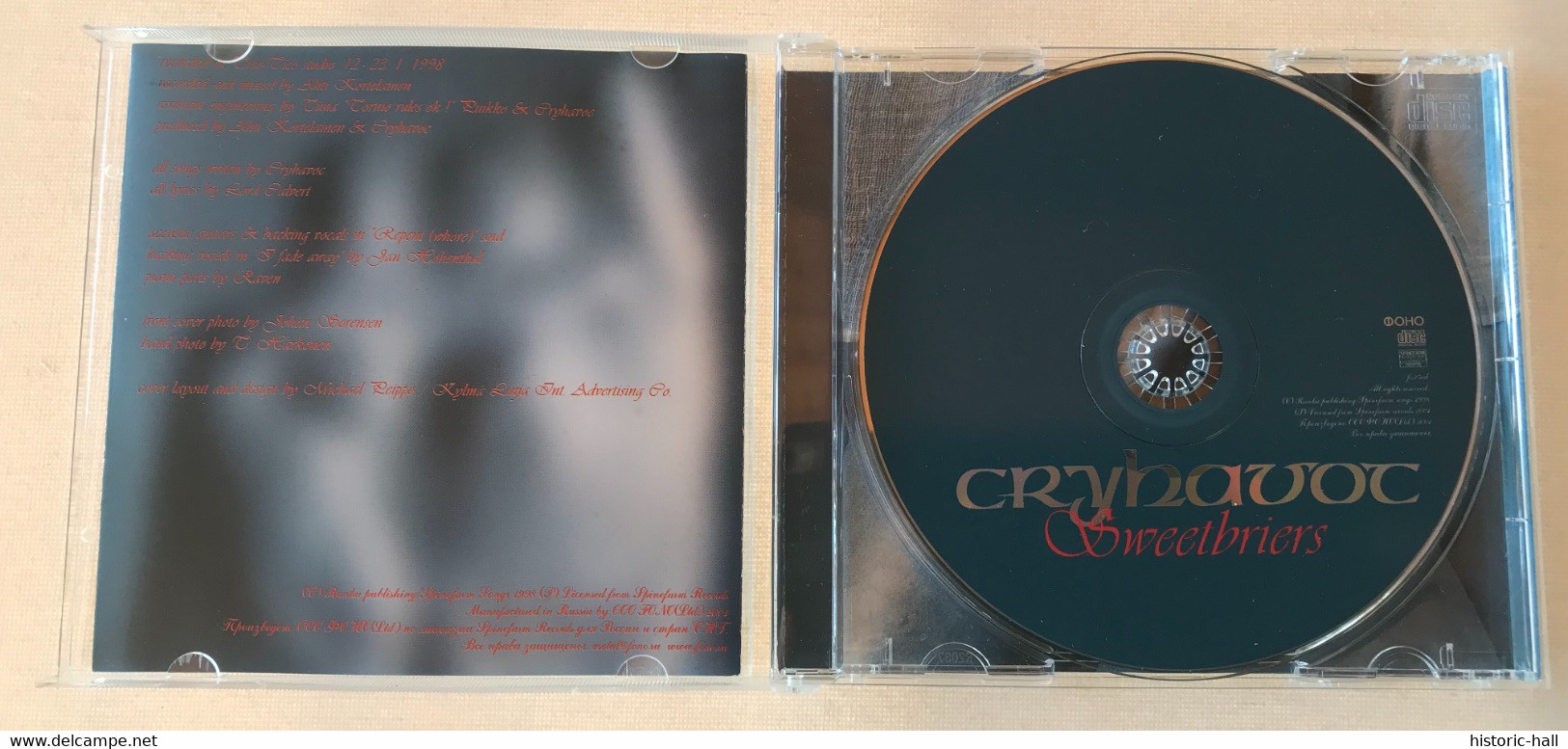 CRYHAVOC « sweetbriers » CD RUSSIE - Hard Rock & Metal