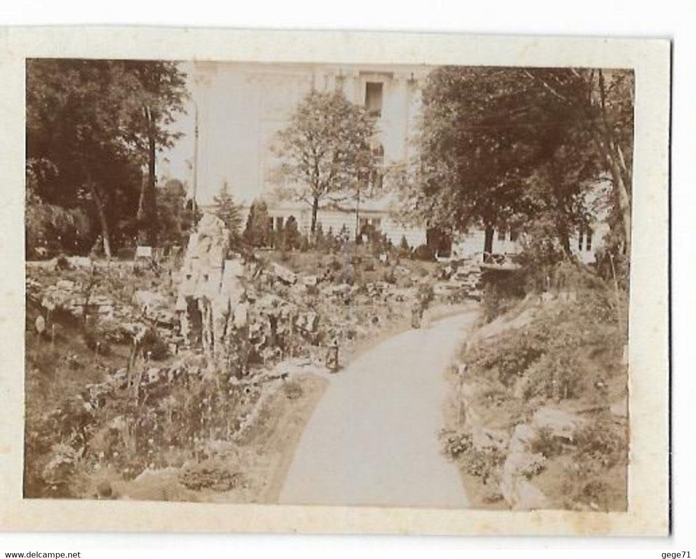 Paris - Exposition Universelle De 1900 - Photo Sur Carton - Ruelle - Lieux