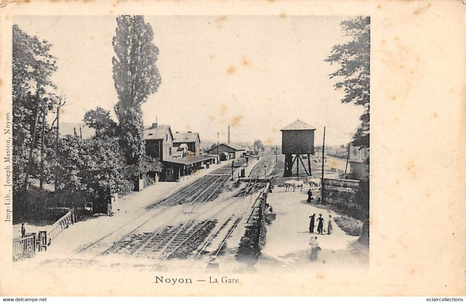 Noyon          60           Intérieur De La Gare          (voir Scan) - Noyon