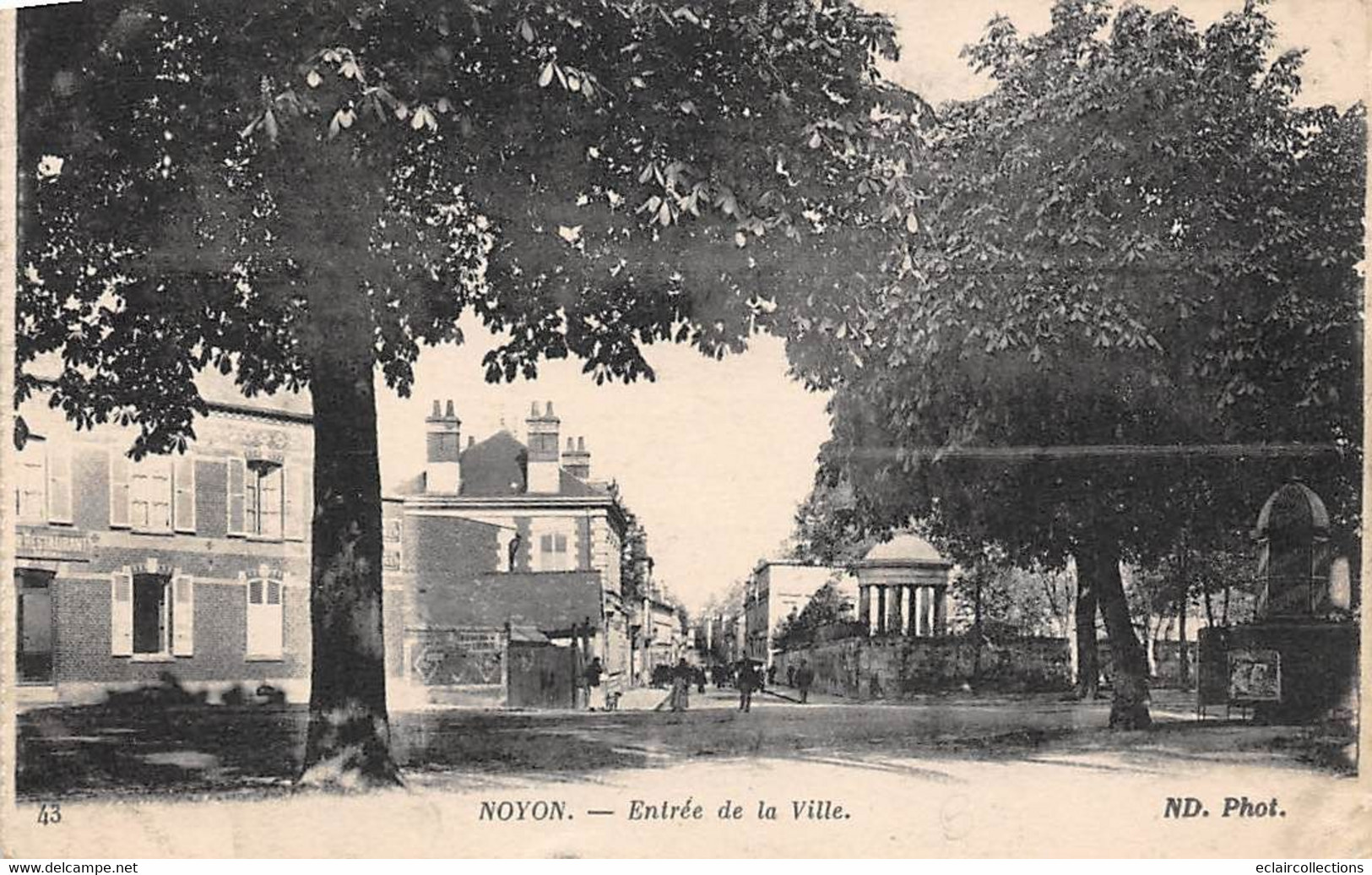 Noyon          60         Entrée De La Ville      (voir Scan) - Noyon