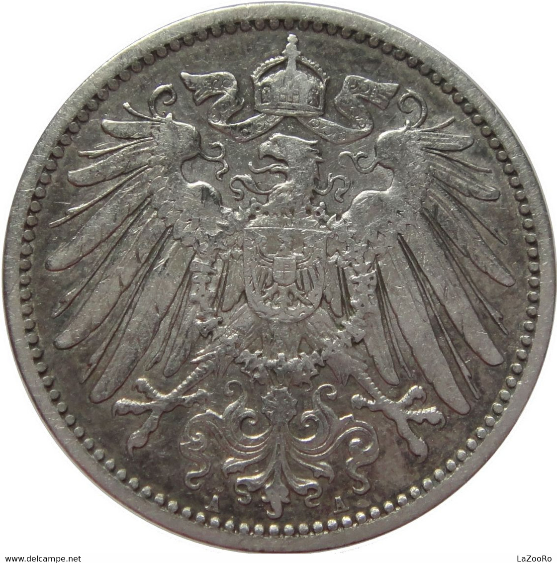 LaZooRo: Germany 1 Mark 1901 A VF / XF - Silver - 1 Mark