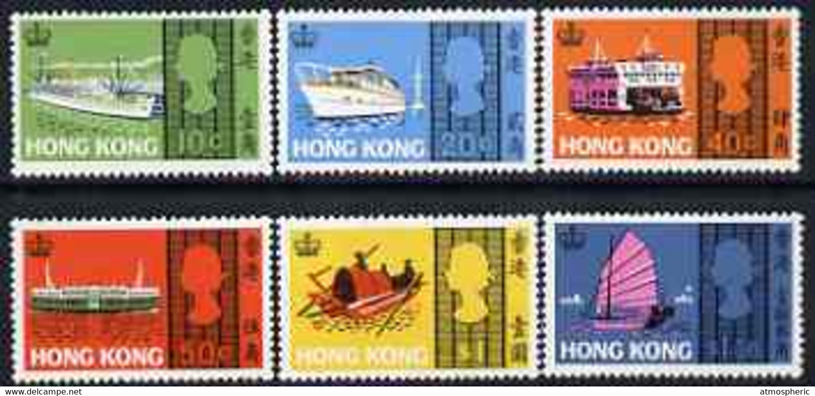 Hong Kong 1968 Sea Craft Set Of 6 U/M, SG 247-52 - Unused Stamps