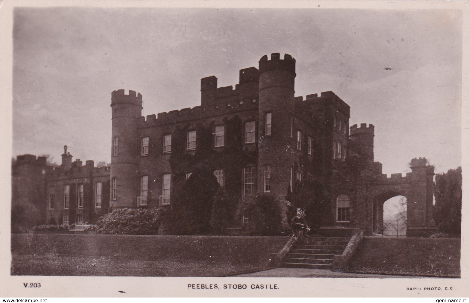 STOBO CASTLE - Peeblesshire