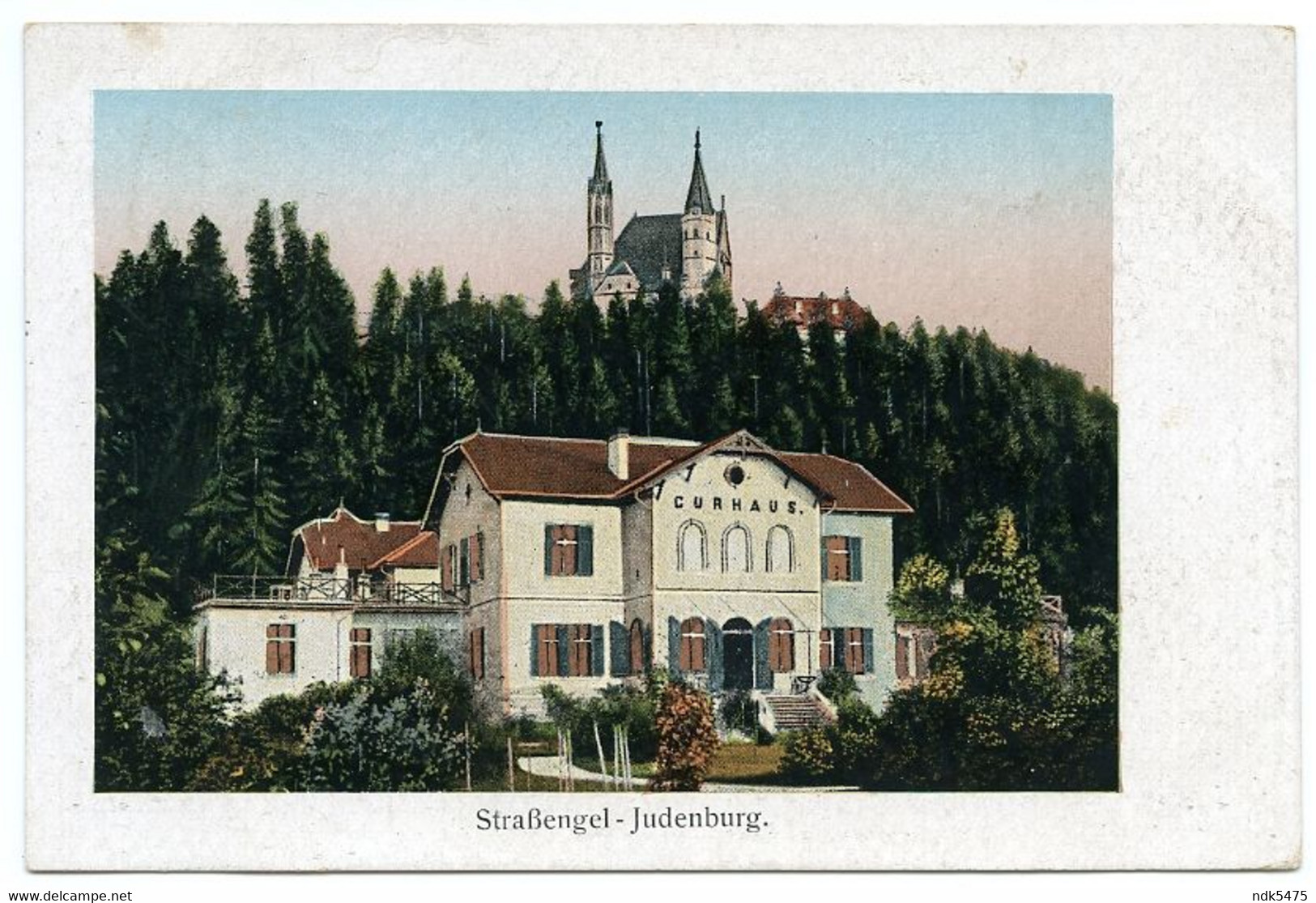 AUTRICHE : STRASSENGEL - JUDENBURG - CURHAUS / ADRESSE - GRAZ - Judendorf-Strassengel