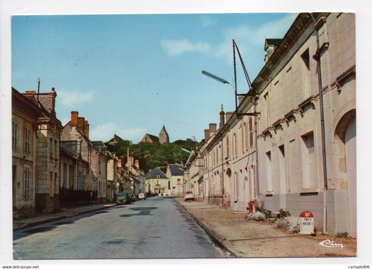 - CPM PONCÉ-SUR-LE-LOIR (72) - Rue Principale 1978 - Photo CIM 2037 - - Other & Unclassified