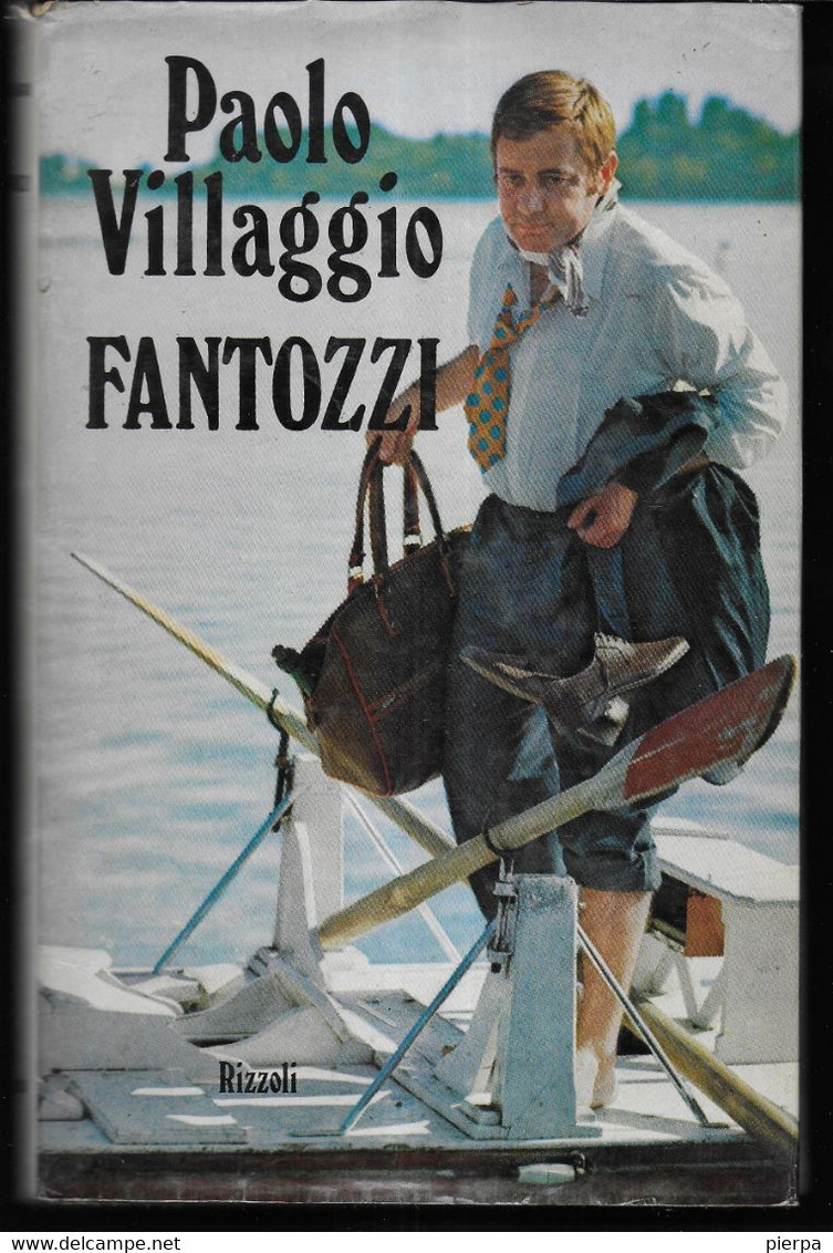 FANTOZZI - PAOLO VILLAGGIO - EDIZ. RIZZOLI 1972 - PAG 185 - FORMATO 14 X 22 - USATO BUONO STATO - Tales & Short Stories