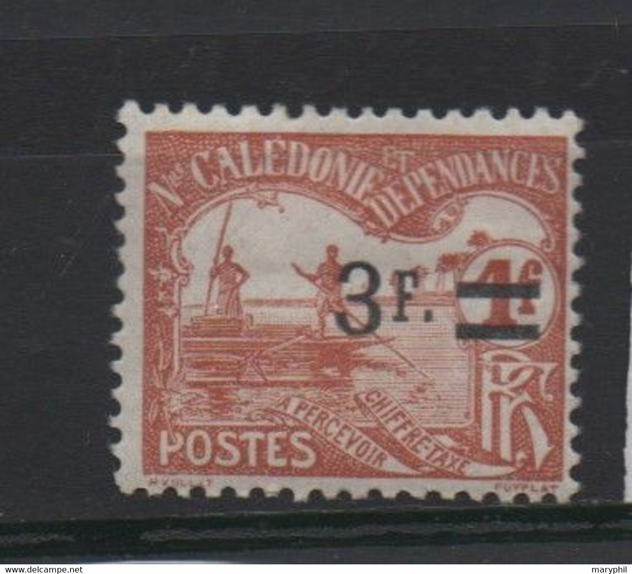 NOUVELLE CALEDONIE  TAXE   N° 25 *  -   - Cote 8.00  € - Timbres-taxe