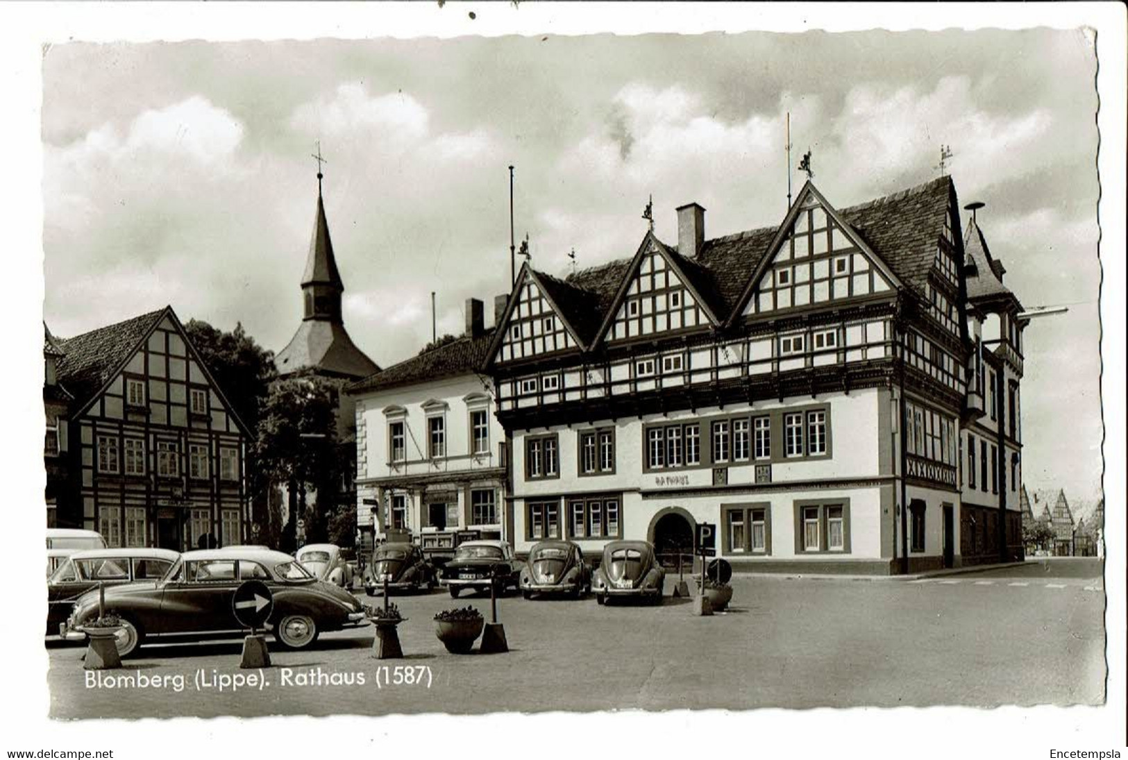 CPM Carte Postale-Germany- Blomberg -Rathaus 1968 VM24099br - Lippstadt