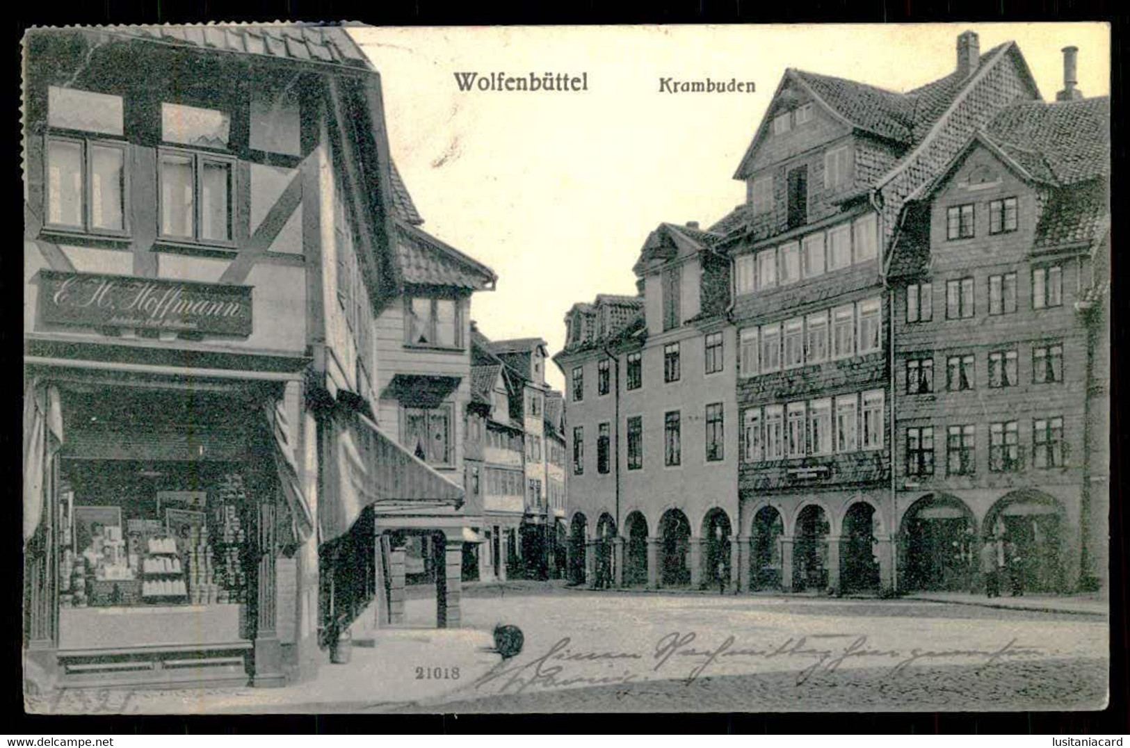 WOLFENBÜTTEL  - KRAMBUDEN -  ( Nº 21018) Carte Postale - Wolfenbuettel