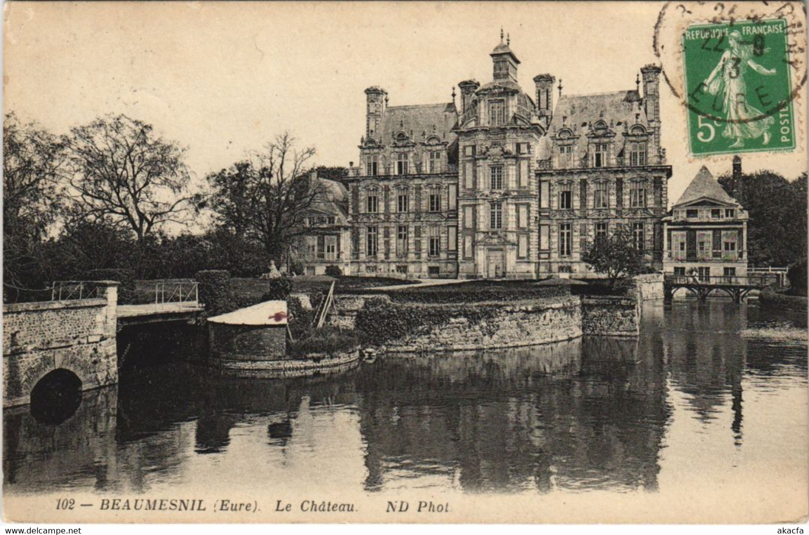 CPA BEAUMESNIL-Le Chateau (29306) - Beaumesnil