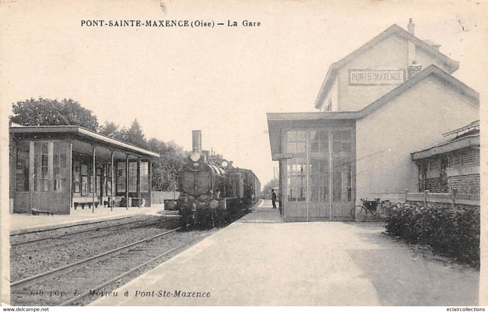 Pont Sainte Maxence       60         Intérieur De La Gare      - 2 -   (voir Scan) - Pont Sainte Maxence