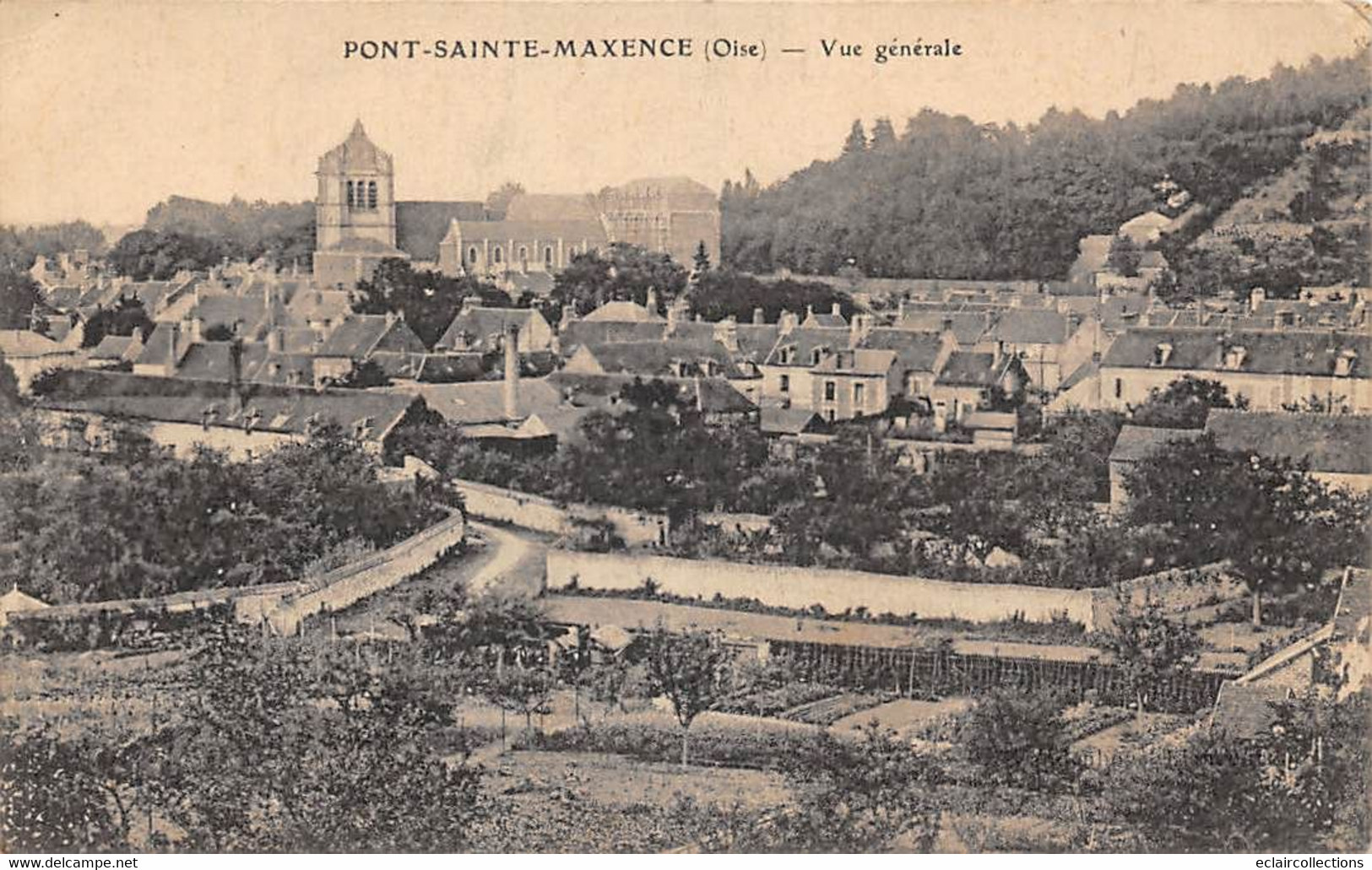 Pont Sainte Maxence       60        Vue Générale       (voir Scan) - Pont Sainte Maxence