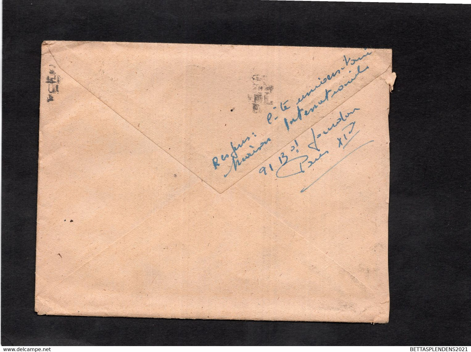 LSC 1948 - Cachet PARIS XIV Sur  YT 805 Seul Sur Lettre - 1921-1960: Moderne