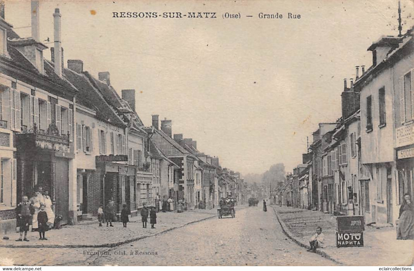 Ressons Sur Matz        60          Grande Rue             (voir Scan) - Ressons Sur Matz