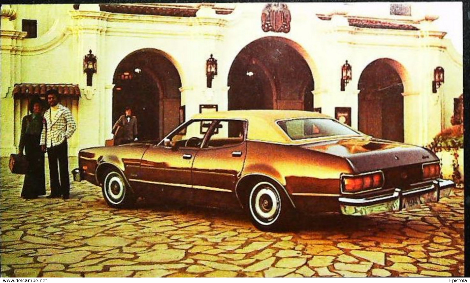► MERCURY Zephyr  1974 - Don KREMER Garage Dayton OHIO  - Automobile Publicity  (Litho.U.S.A) - Roadside - American Roadside