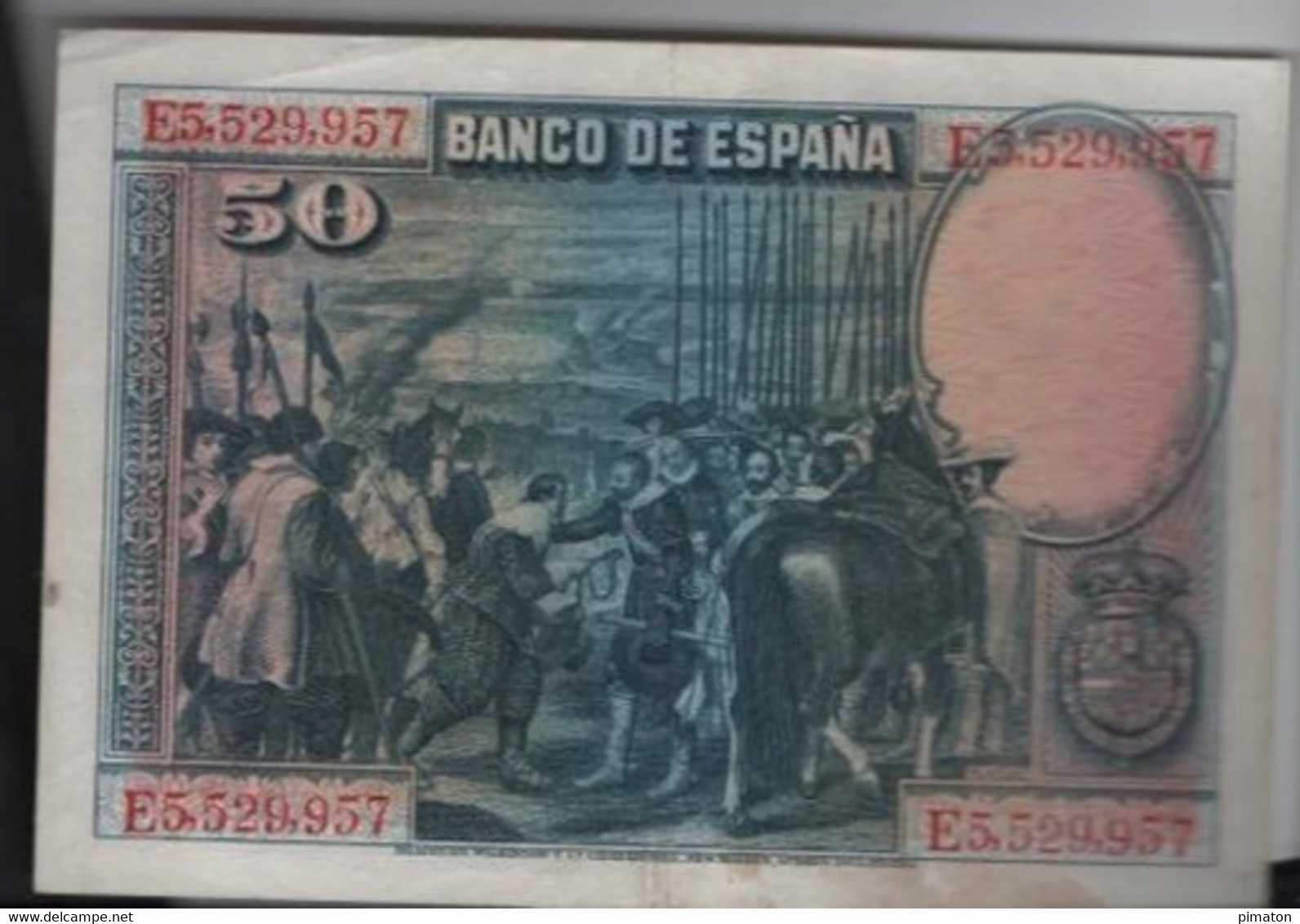 50 PESETAS ( 1928 ) - 50 Pesetas