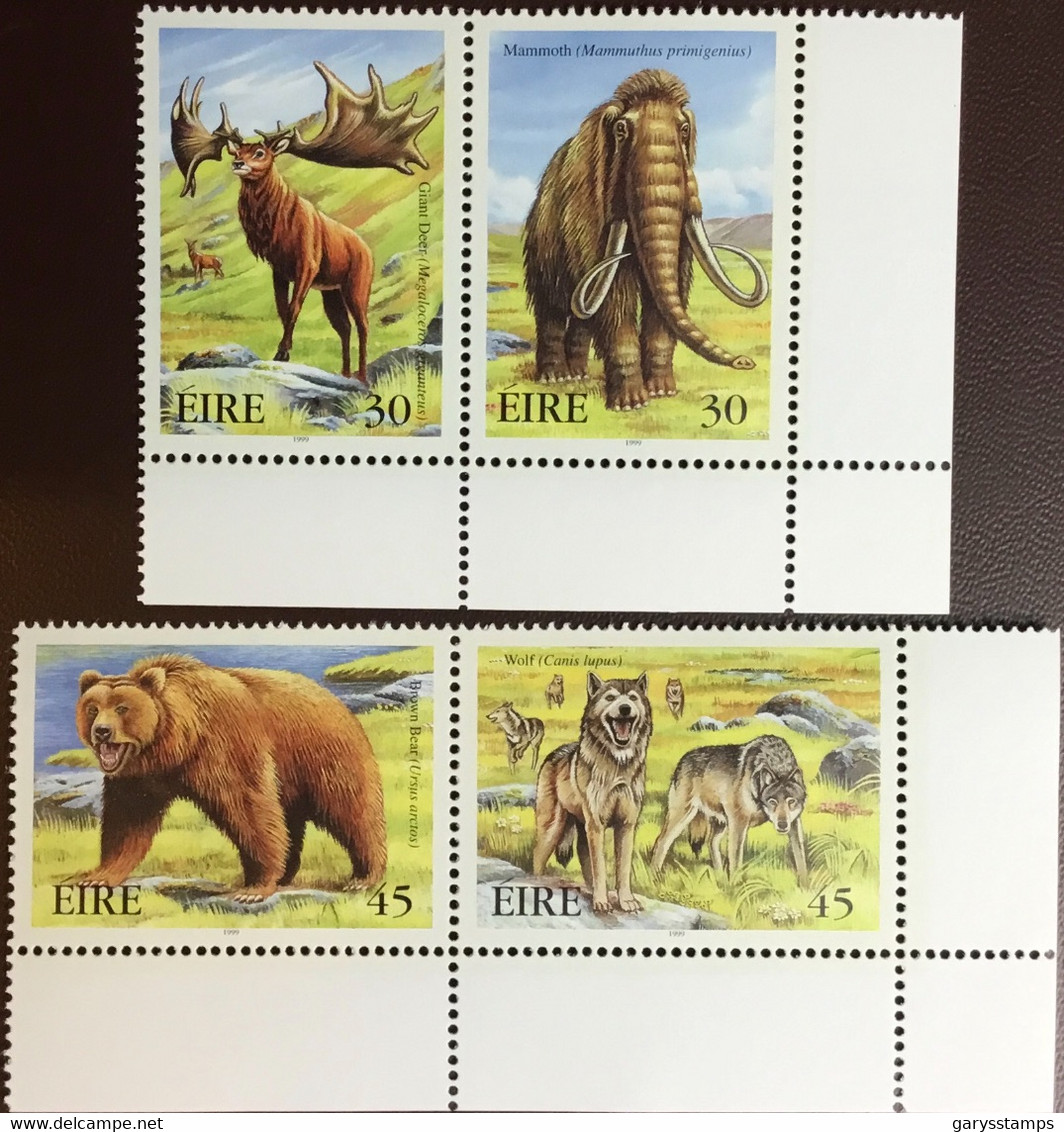 Ireland 1999 Prehistoric Animals MNH - Vor- U. Frühgeschichte