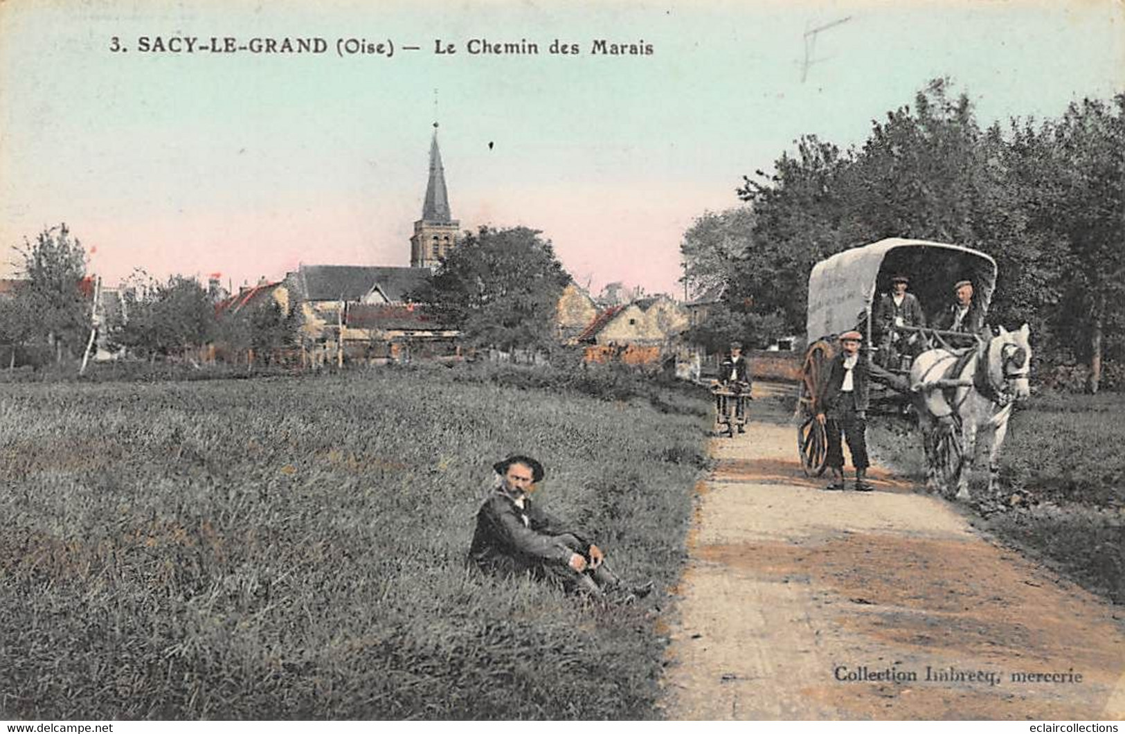 Sacy-le-Grand        60          Le Chemin Des Marais.          (voir Scan) - Autres & Non Classés