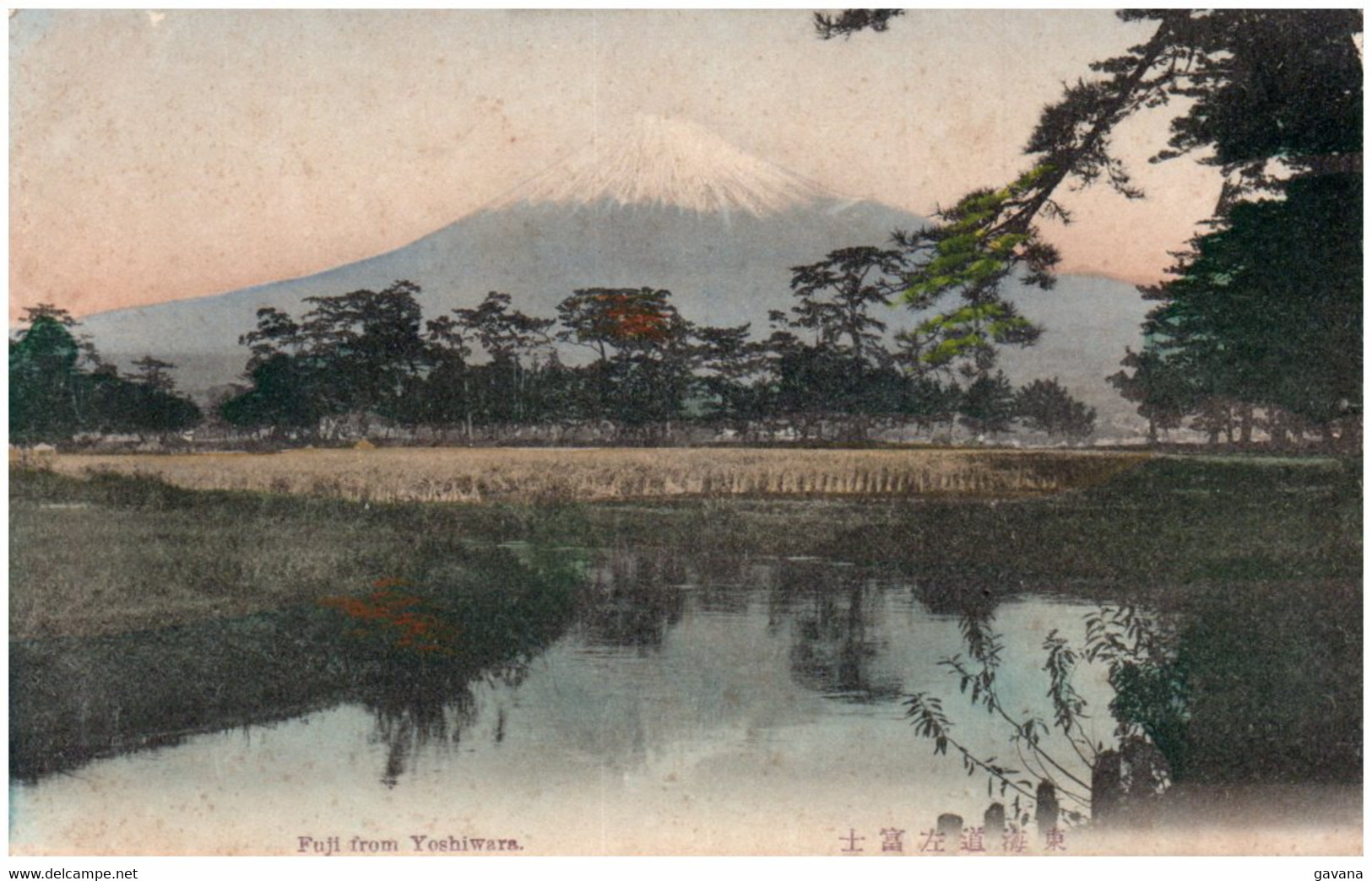 JAPON  Fuji From YOSHIWARA - Autres & Non Classés