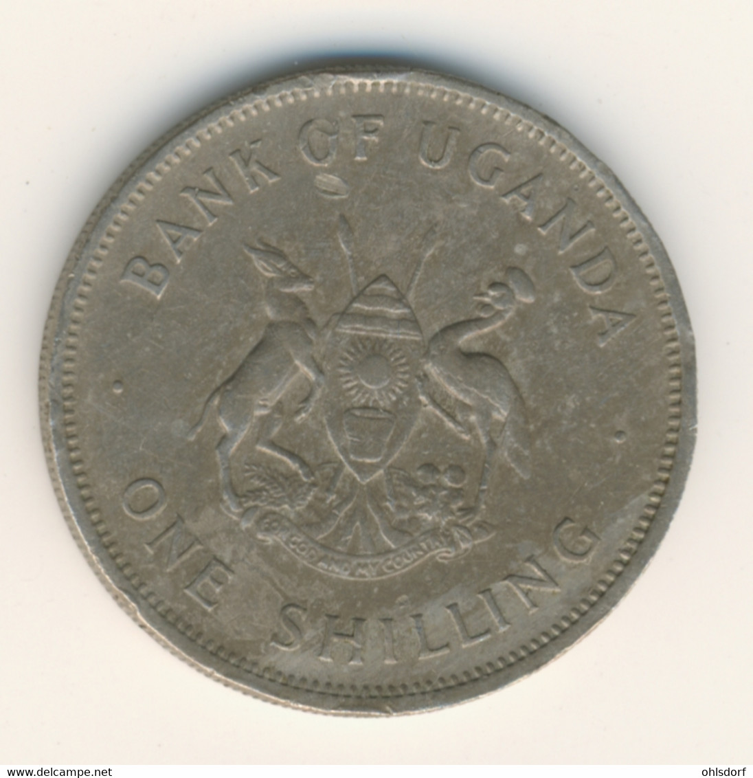 UGANDA 1975: 1 Shilling, KM 5 - Oeganda