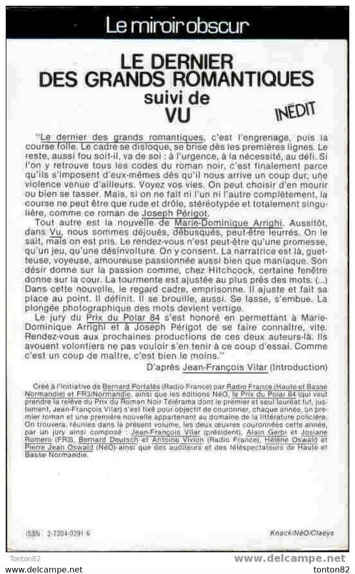 NeO 94 - Le Dernier Des Grands Romantiques - Joseph Périgot - ( 1984 ) . - NEO Nouvelles Ed. Oswald