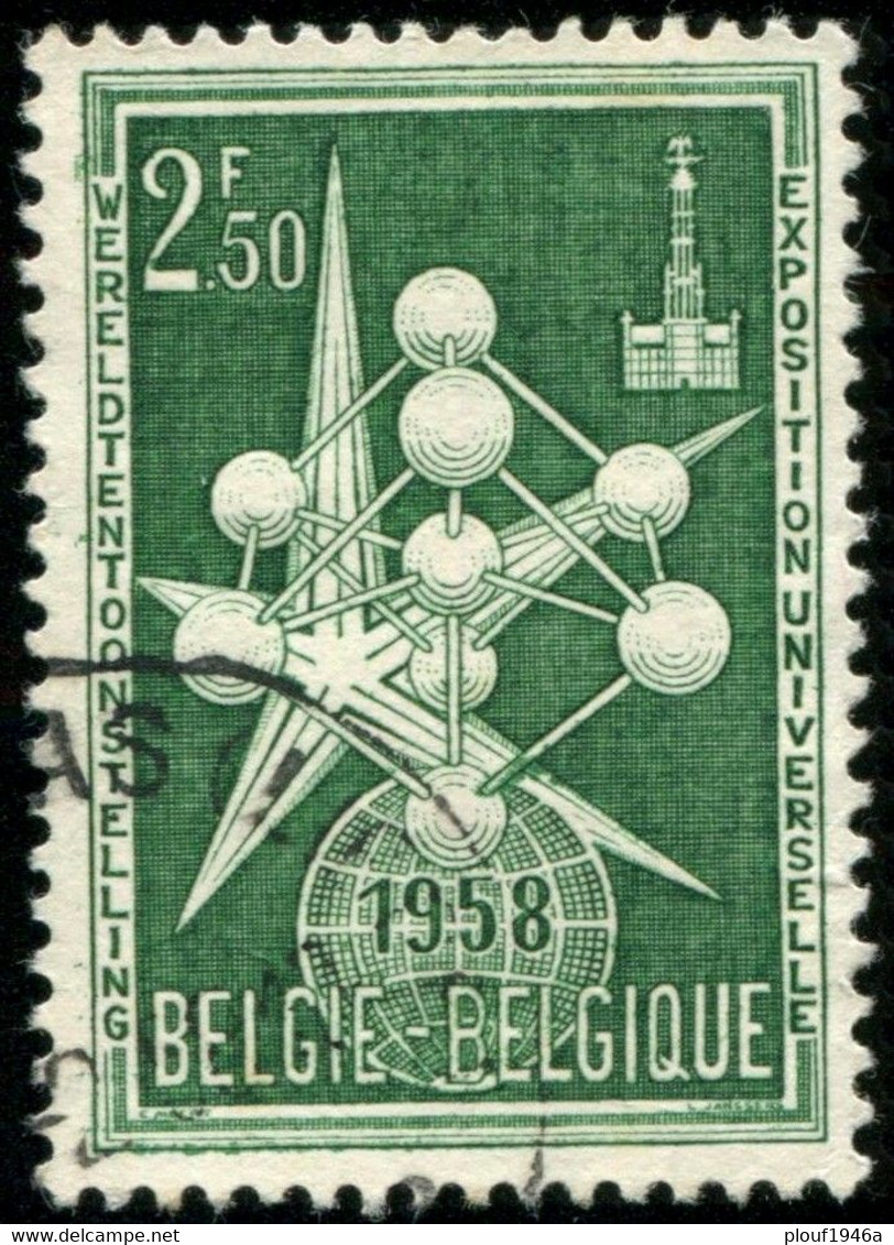 COB 1008 A-V  1 (o) Taches Vertes Dans Les Marges - 1931-1960