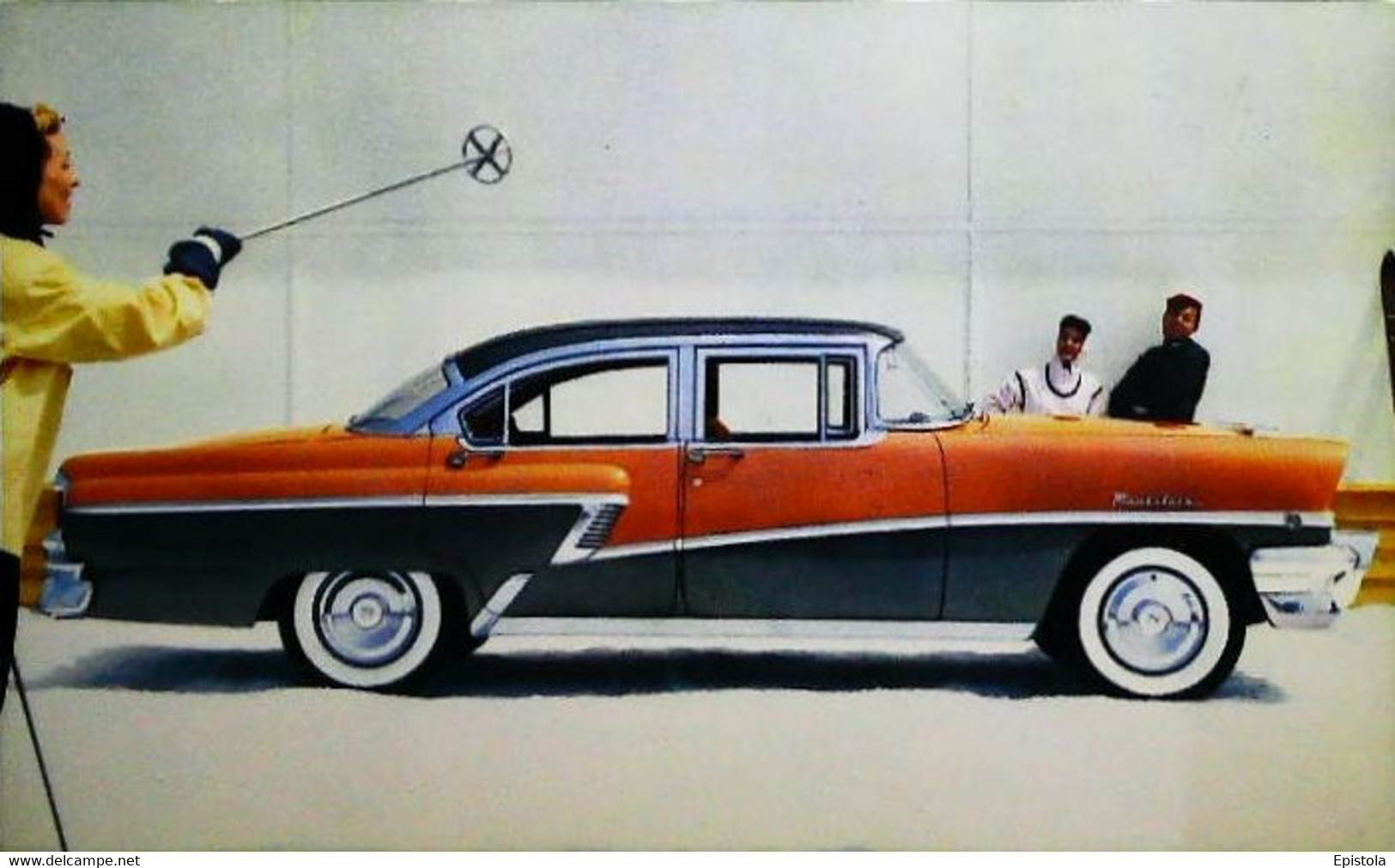 ► MERCURY Montclair 1956 -  Garage Automobile Publicity (Litho.U.S.A) Roadside - American Roadside