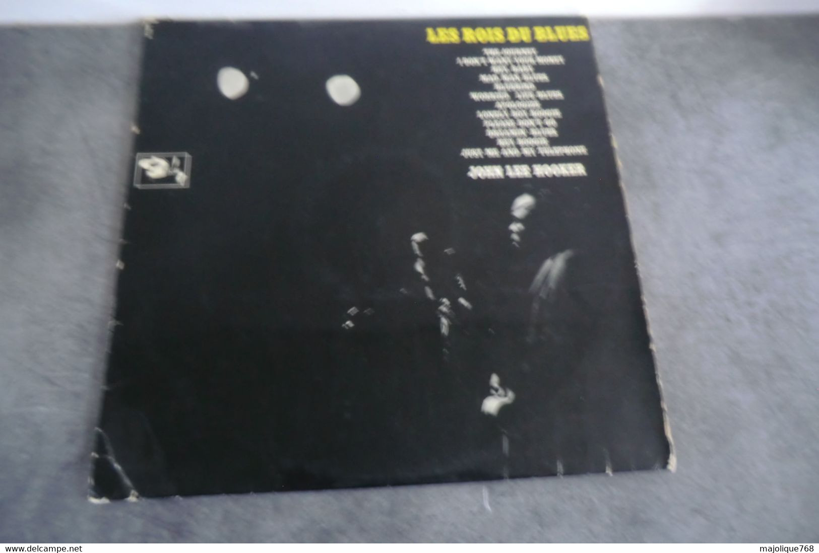 Disque De John Lee Hooker  - Les Rois Du Blues - Barclay 84 098 S -  Europe Sortie: 1963 - Blues