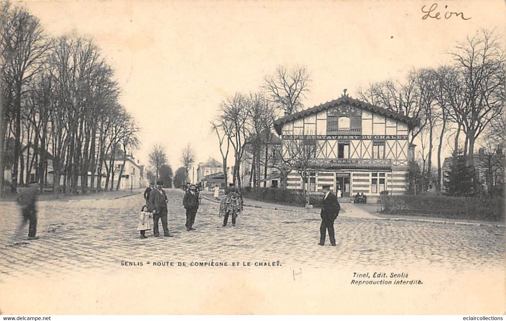 Senlis        60        Route De Compiègne Et Le Chalet     (voir Scan) - Senlis