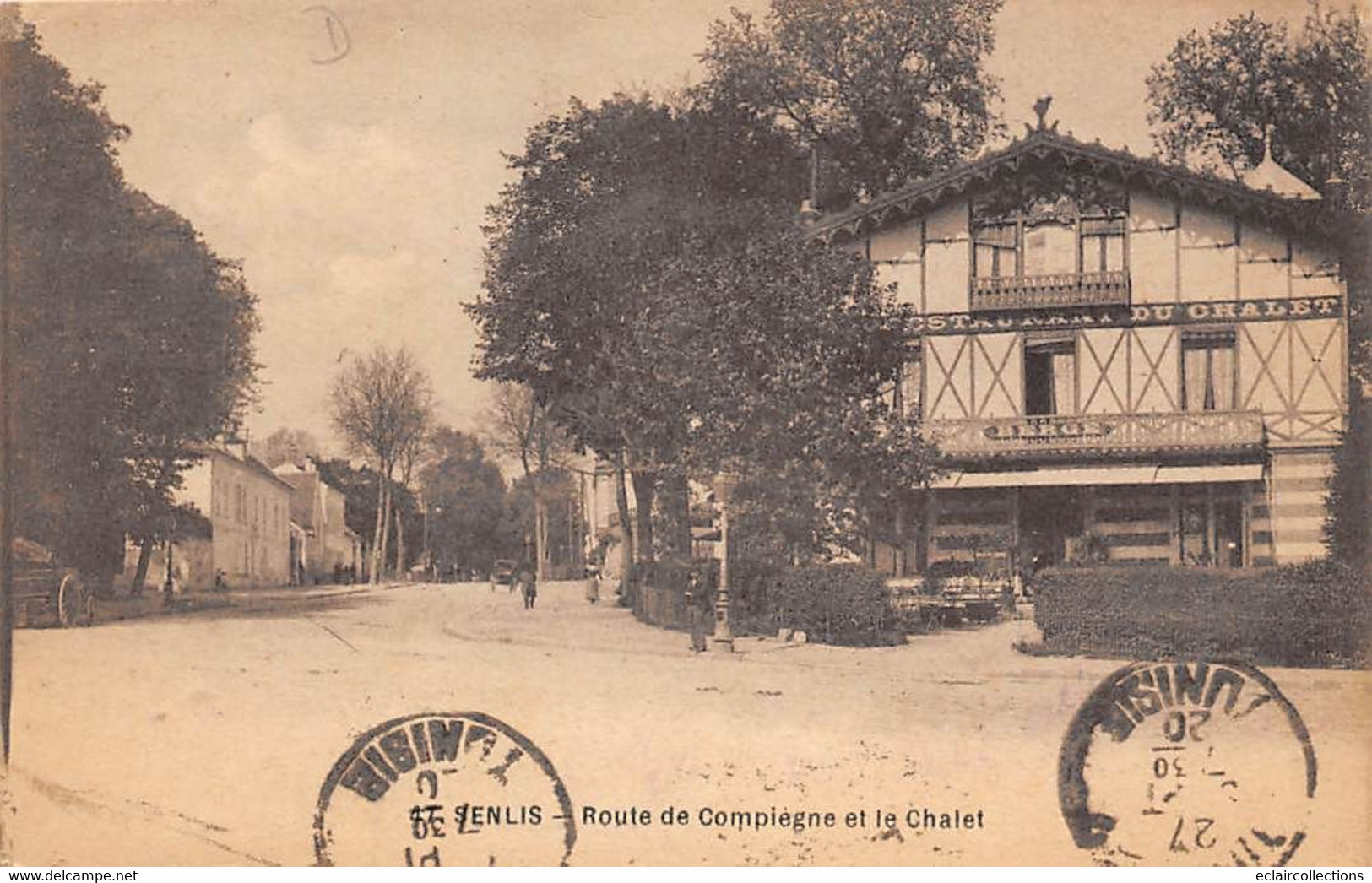 Senlis        60        Route De Compiègne Et Le Chalet   - 2 -   (voir Scan) - Senlis