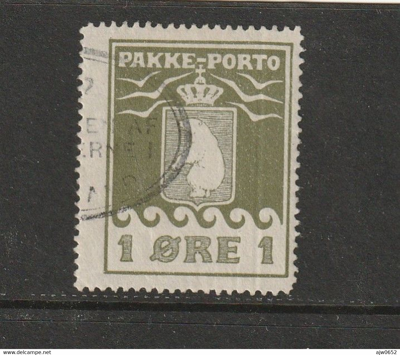 1924 1 ORE THIRD PRINT FINE USED - Spoorwegzegels