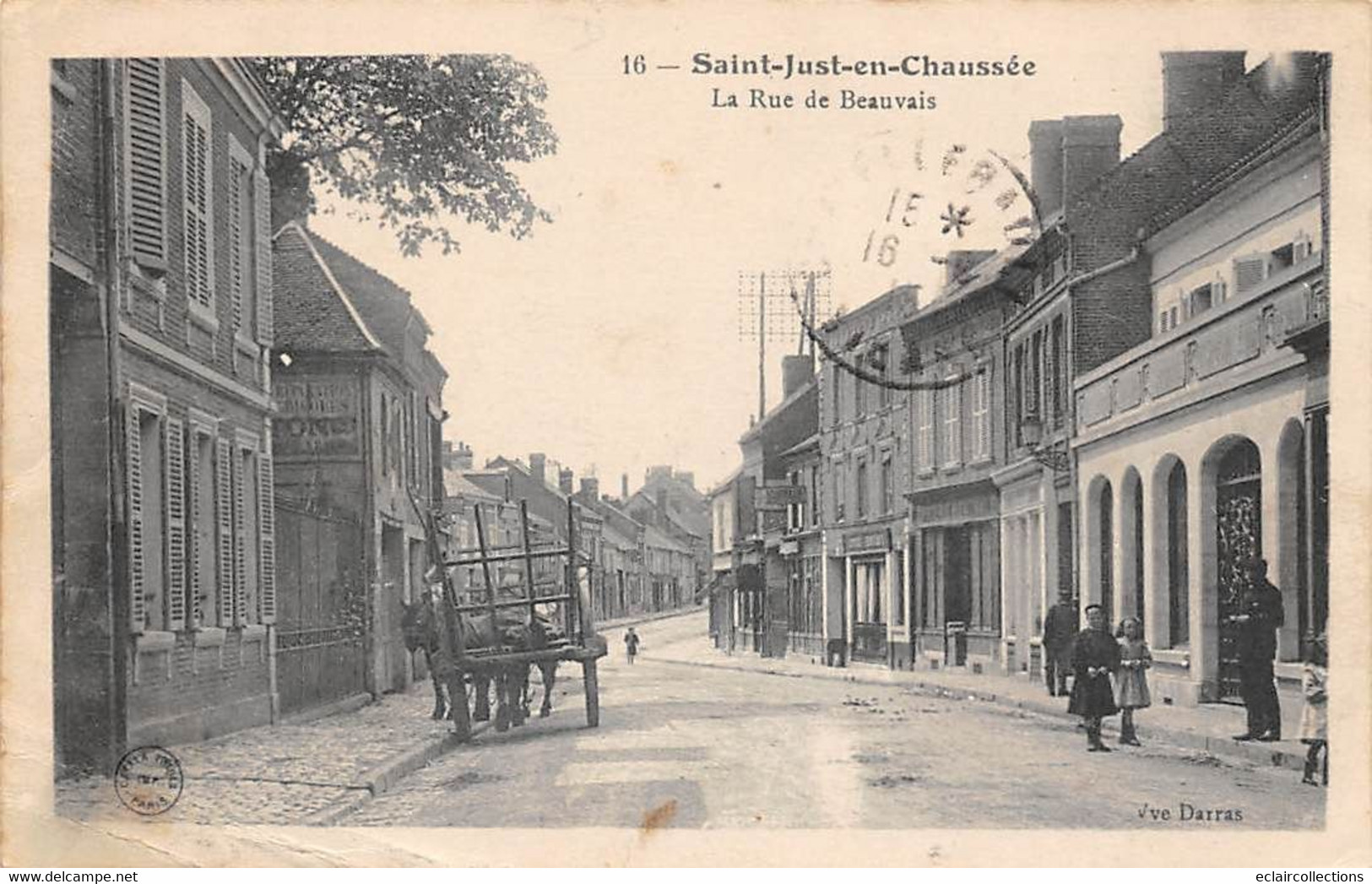 Saint Just En Chaussée        60       Rue De Beauvais   - 2 -       (voir Scan) - Saint Just En Chaussee