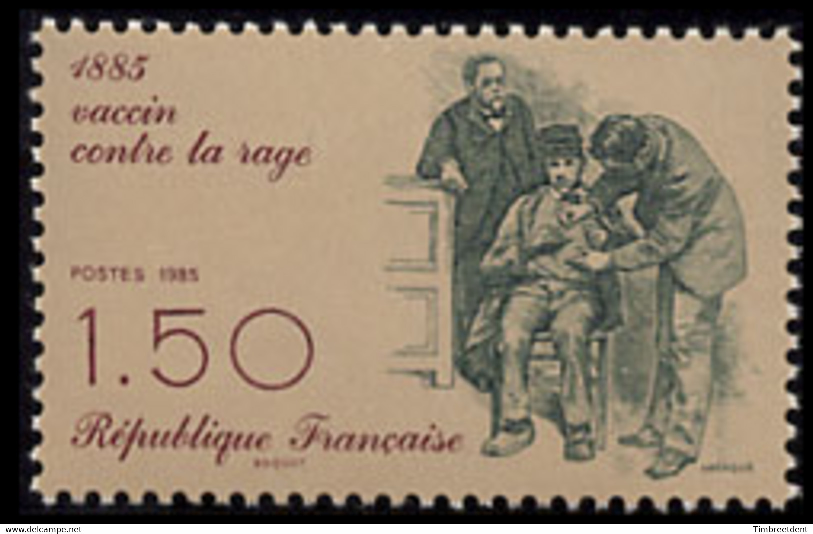 FRANCE 1985 - N° 2371 Pasteur - Other & Unclassified