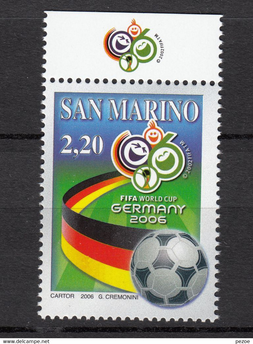 Soccer / Football / Fussball - WM 2006:  San Marino  1 W ** - 2006 – Alemania