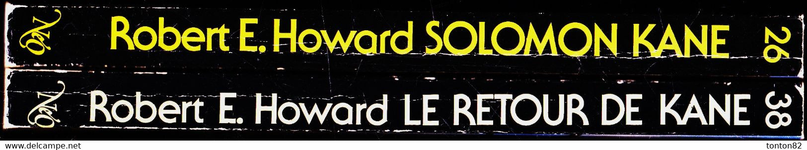 Robert Howard - Solomon Kane ( Tomes 1 & 2 ) - NéO N° 26 - 38 - ( 1983 ) - Inédit . - Neo