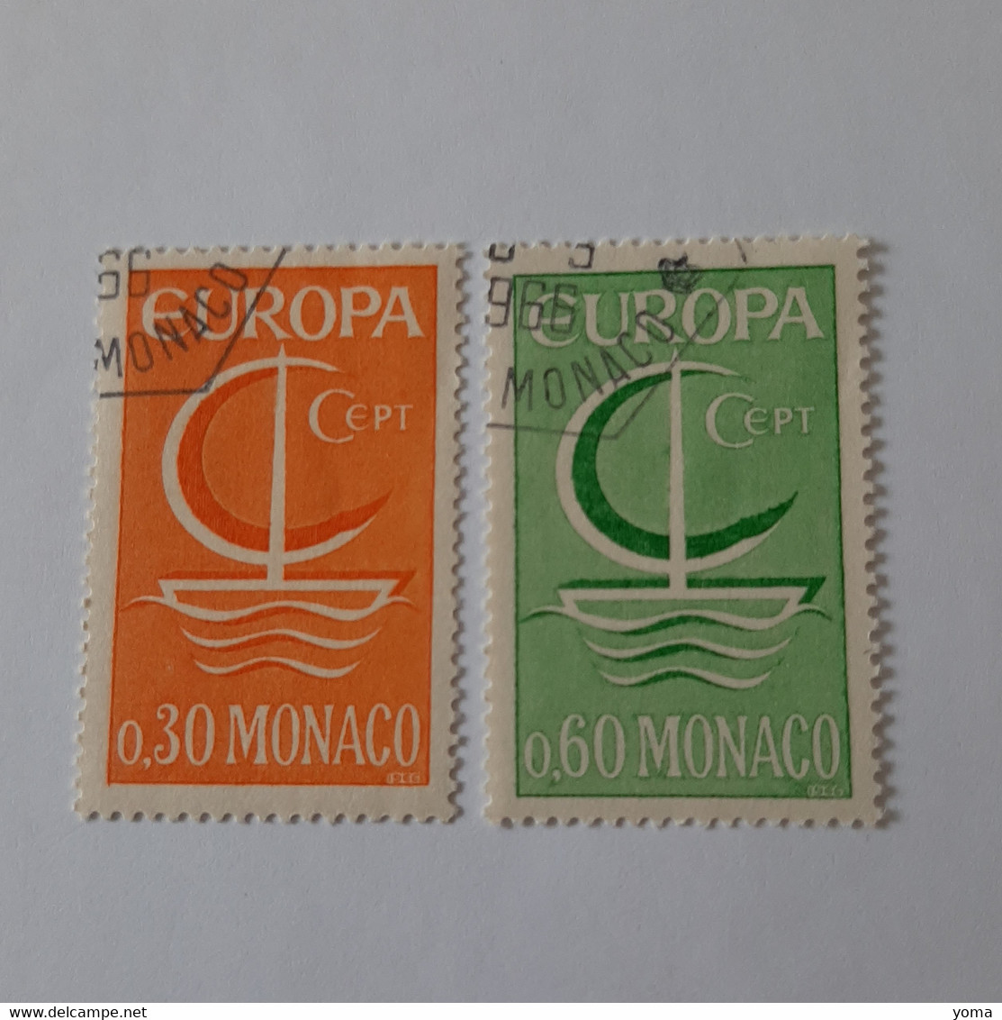 N° 698 Et 699      Europa 1966 - Usados