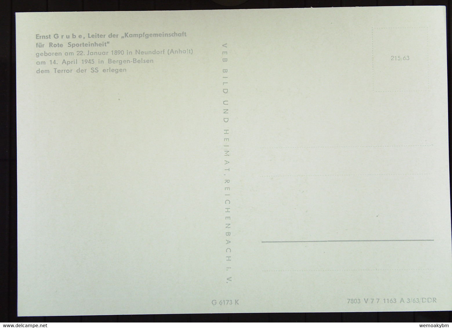 DDR: 5 FDC-Ersttagsblätter Vom 24.9.63 So-St. BERLIN W 8 KÄMPFER GEGEN DEN FASCHISMUS Knr: 983-987 Mit ZwFelder - 1° Giorno – FDC (foglietti)