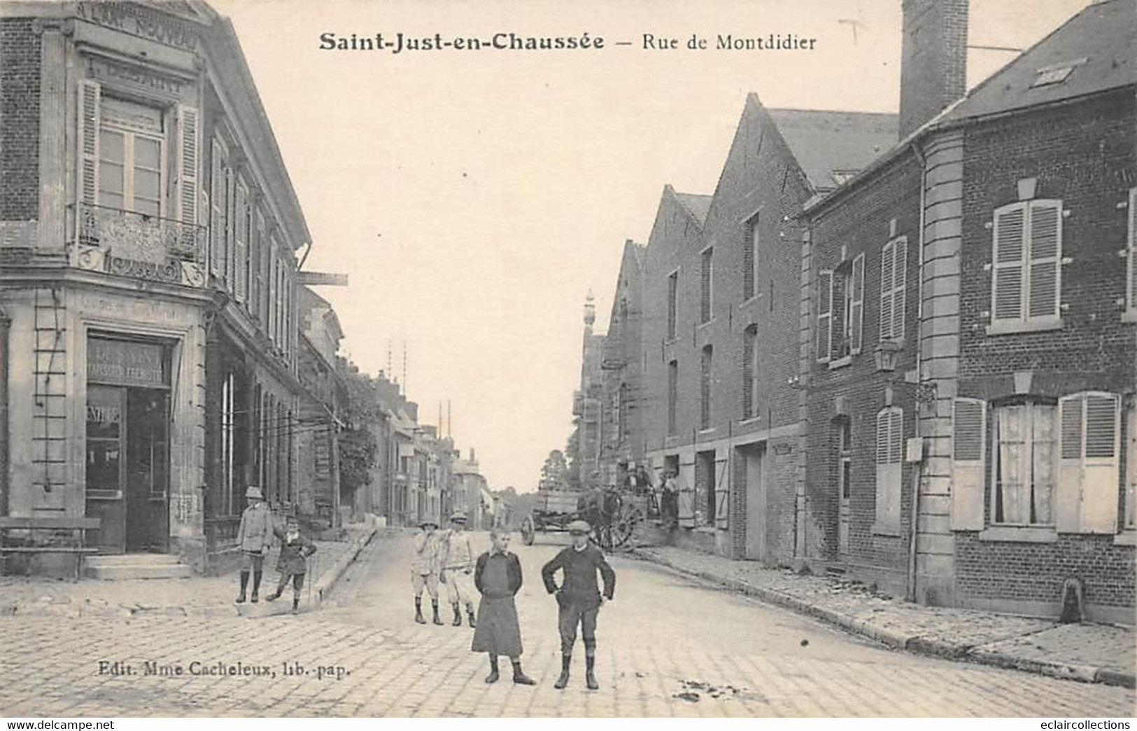 Saint Just En Chaussée        60       Rue De Montdidier    (voir Scan) - Saint Just En Chaussee